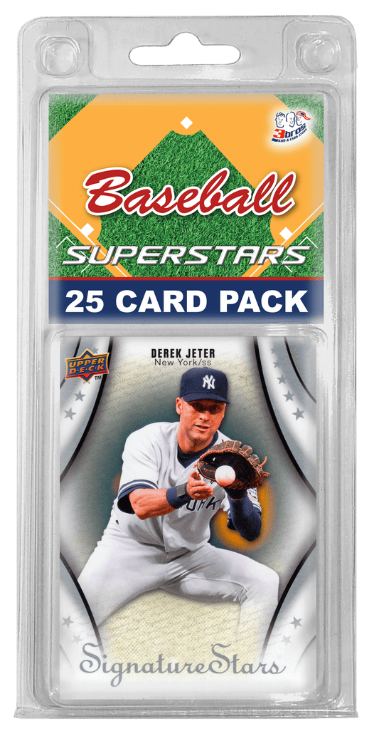 Major League Sports Trading Card Starter Kit — 25 Cards